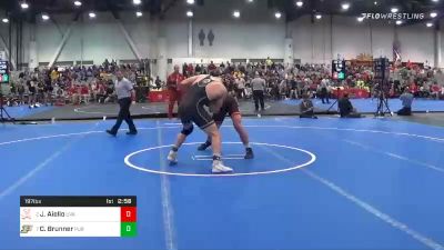 197 lbs Quarterfinal - Jay Aiello, Virginia vs Christian Brunner, Purdue