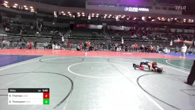 85 lbs Final - Robert Thomas, Saddle Brook vs Gavin Thompson, South Plainfield