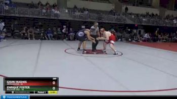 285 lbs Round 3 (8 Team) - Gavin Hughes, Smith Center vs Enrique Foster, Bellevue East