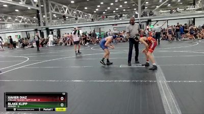 98 lbs Round 5 (8 Team) - Blake Klipp, Kraken vs Xavier Diaz, Steller Trained Hutt Clan