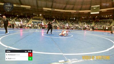 52 lbs Semifinal - Beau McKeown, Mat Assassins vs Anderson Rich, Massa's Maniacs