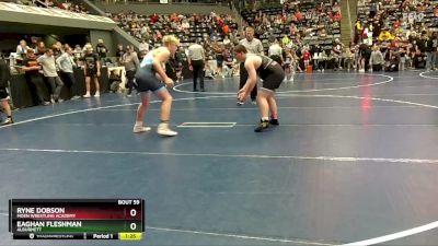 Quarterfinal - Ryne Dobson, Moen Wrestling Academy vs Eaghan Fleshman, Alburnett