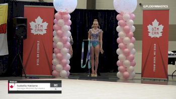Isabella Haldane - Ribbon, Okanagan Rhythmic Gymnastics Club - 2019 Elite Canada - Rhythmic