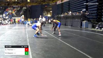 285 lbs Prelims - Demetrius Thomas, Pittsburgh vs Matt Wagner, Air Force