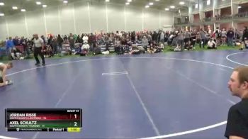 105 lbs Round 4 (6 Team) - Jordan Risse, South Dakota Lightning vs Axel Schultz, South Dakota Thunder