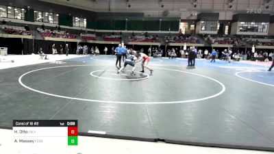 190 lbs Consi Of 16 #2 - Howard Otto, Calvert Hall vs Allen Massey, Forsyth Country Day School