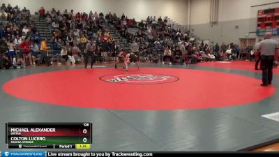 126 lbs Semifinal - Michael Alexander, Uintah vs Colton Lucero, Pagosa Springs