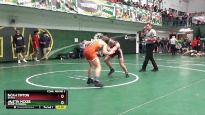 126 lbs Cons. Round 3 - Noah Tipton, Genoa vs Austin McKee, Buckeye (Medina)