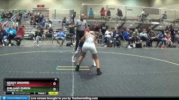 91 lbs Round 1 (6 Team) - Grady Kromrei, SAW vs Emiliano Duron, Donahue WA