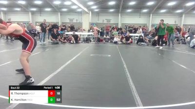 210 lbs Round 5 (10 Team) - Ryan Thompson, Wolfpack WC vs Kenneth Hamilton, Virginia Team Predator