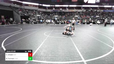 133 lbs Consi Of 8 #2 - Carson Cheek, Moore vs Brayden Forman, Lafayette Scrappers