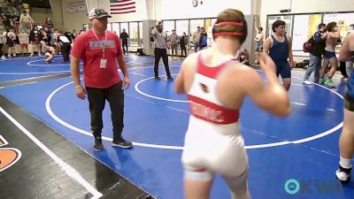 172 lbs Quarterfinal - Bryson Thomas, Collinsville Cardinal Youth Wrestling vs Parker Shockley, Saints Wrestling Club