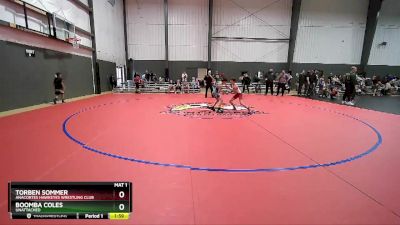 78 lbs Cons. Round 1 - Torben Sommer, Anacortes Hawkeyes Wrestling Club vs Boomba Coles, Unattached