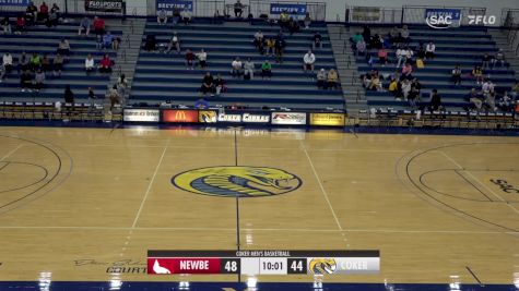 Replay: Newberry vs Coker - Men's | Mar 2 @ 4 PM