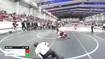 113 lbs Round Of 16 - Ethan Vigil, Stout Wrestling Academy vs Luke Robinette, Black Fox