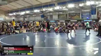 125 lbs 2nd Wrestleback (8 Team) - Mark Evans, Team Palmetto vs Issac Young, Alabama Elite Black