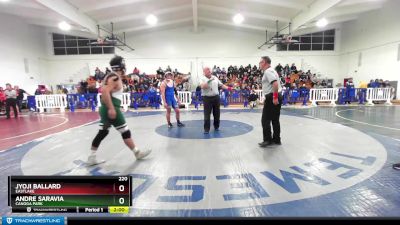 220 lbs Champ. Round 2 - Andre Saravia, Canoga Park vs Jyoji Ballard, Eastlake