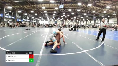 160 lbs Round Of 32 - Graison Kelley, WY vs Adrian Pellot, IN