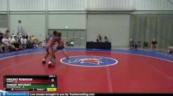 132 lbs Semis & 1st Wrestleback (8 Team) - Vincent Robinson, Illinois vs Parker Witcraft, Oklahoma Blue