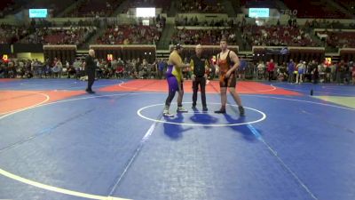 250 lbs Champ. Round 2 - Taw Thomas, Flathead Valley Wrestling Club vs Darrell Sunchild, Pioneer Wrestling Club