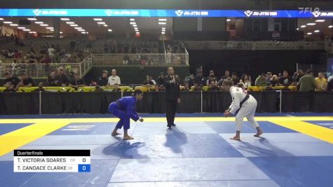 TAYLOR CANDACE CLARKE vs THAYNARA VICTORIA SOARES DA SILV 2024 Pan Jiu Jitsu IBJJF Championship