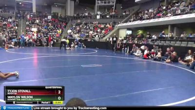 55 lbs Quarterfinal - TyJon Stovall, Ready RP vs Waylon Wilson, Hammer Time Wrestling Academy