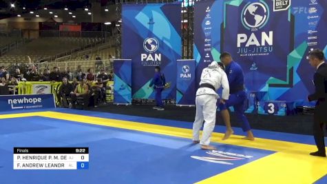 PEDRO HENRIQUE P. M. DE SOUZA vs FELLIPE ANDREW LEANDRO SILVA 2024 Pan Jiu Jitsu IBJJF Championship