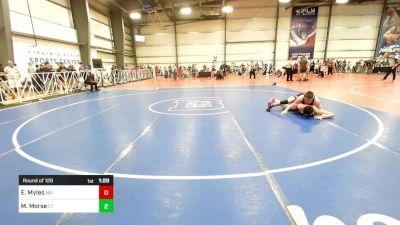 160 lbs Round Of 128 - Edward Myles, MA vs Maximus Morse, CT