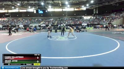 98 lbs Quarterfinal - Casen Villastrigo, Crook County vs Drake Jayne, Meridian