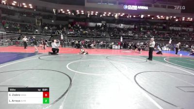 85 lbs Consi Of 4 - Clemens Ziobro, Manalapan vs Liam Arroyo, Olympic