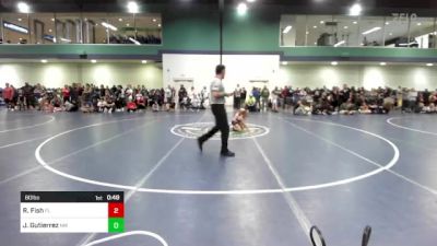 60 lbs Consi Of 16 #2 - Reece Fish, FL vs Jodeci Gutierrez, NM