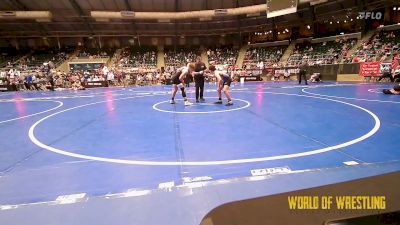 130 lbs Consi Of 8 #2 - Axl Branham, Vian Wrestling Club vs Beau Brown, Unaffiliated