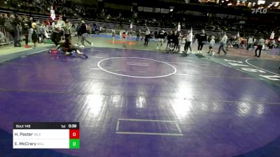 90 lbs Quarterfinal - Henry Paster, Yale Street vs Eli McCrary, Williamstown Braves