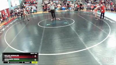 126 lbs Cons. Round 2 - Keshawn Dixon, Mojave vs Myles Morales, Arbor View