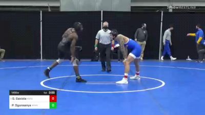 149 lbs Semifinal - Greg Gaxiola, Hofstra vs Pj Ogunsanya, Army West Point