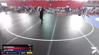 145 lbs Cons. Round 5 - Eli Rabideau, WI vs Alex Bumba, IA