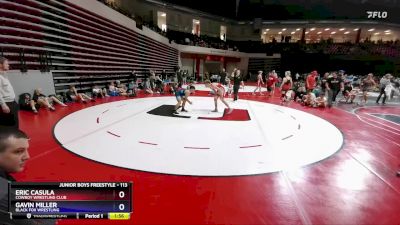 113 lbs 1st Place Match - Eric Casula, Cowboy Wrestling Club vs Gavin Miller, Black Fox Wrestling