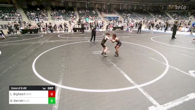 55 lbs Consi Of 8 #2 - Legend Bigheart, Sperry Wrestling Club vs Beau Barrett, Black Fox Wrestling Club