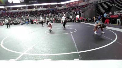 126.3-137.4 lbs Round Of 16 - KiMorah Cathey, HURRICANE WRESTLING ACADEMY vs Catarina Patino, Grantsville HS