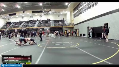 152 lbs Cons. Round 2 - Justin Harrington, Daleville Broncos Wrestling Club vs Jacob Irgens, Central Indiana Academy Of Wrestling