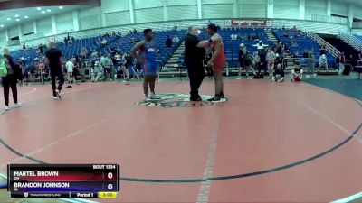 220 lbs Cons. Semi - Martel Brown, OH vs Brandon Johnson, IN