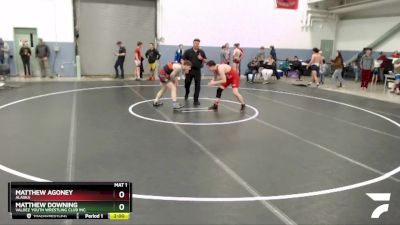 79 lbs Round 2 - Matthew Agoney, Alaska vs Matthew Downing, Valdez Youth Wrestling Club Inc.