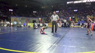 50 lbs Round Of 16 - Luke Wenrich, Bald Eagle Area vs Maverick Elliott, Delaware Valley