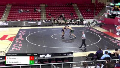 285 lbs Finals (2 Team) - Ben Stemmet, The Citadel vs Daniel Bucknavich, Cleveland State