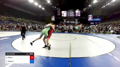 138 lbs Cons 64 #2 - Elliott Biba, Wisconsin vs Johnathan Rokey, Illinois