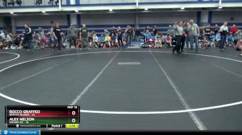 115 lbs Round 1 (8 Team) - Alex Nelson, Ranger WC vs Rocco Graffeo, Bitetto Trained