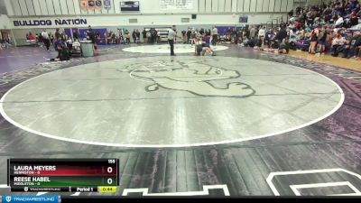 155 lbs Cons. Round 4 - Laura Meyers, Hermiston vs Reese Habel, Middleton