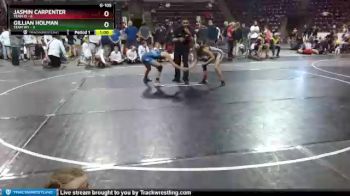 G-105 lbs Round 1 (4 Team) - Jasmin Carpenter, Team ID vs Gillian Holman, Team WY