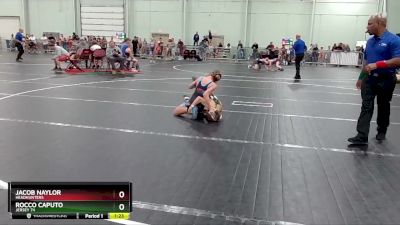 80 lbs Quarterfinal - Jacob Naylor, Headhunters vs Rocco Caputo, Jersey 74