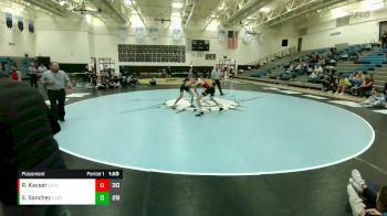 113 lbs Placement - Sammy Sanchez, Cheyenne East vs Ridge Kayser, Eaton